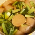 kikuety's cooksnap of when they made 母のために作る車麩の煮物.