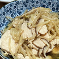 Manami213's cooksnap of when they made 簡単 和食❁鶏むね肉ともやし 椎茸の煮物.