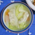 mmameco's cooksnap of when they made 余った餃子で☆餃子スープ.