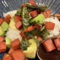 クックnuu's cooksnap of when they made アボカド＊スパム＊たまごのコロコロ丼.
