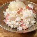 クック5E2Q86☆'s cooksnap of when they made 玉ねぎ丸ごとご飯！炊飯器に入れるだけ！.