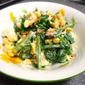 卯月のうさぎ２０１４'s cooksnap of when they made *ほうれん草と炒り卵と桜エビのサラダ*.