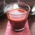 ふたごママちゃん's cooksnap of when they made 黒酢&荏胡麻de☘️トマトジュースSP.