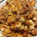 しーざあ's cooksnap of when they made ワンポットパスタ☆挽肉と蓮根のボロネーゼ.