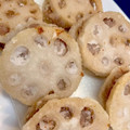 やよい・M's cooksnap of when they made 簡単！絶品！れんこんのはさみ揚げ.