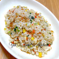 YUH♡ママ's cooksnap of when they made 桜えびとちくわのチャーハン.