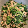 saki1010's cooksnap of when they made ほうれん草とエノキのお浸し.