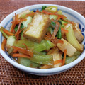 さくらスキップ's cooksnap of when they made 厚揚げとチンゲン菜の炒め煮.