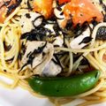 67luna's cooksnap of when they made 妊娠、授乳に！かつおとひじきの鉄分パスタ.
