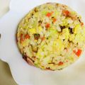 もちっこ橙色's cooksnap of when they made 焼き鮭で簡単ウマッ♪鮭マヨチャーハン.