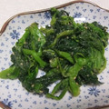 きらり流れ星's cooksnap of when they made 簡単☆菜の花のおひたし.