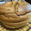 とどくろきき's cooksnap of when they made 米粉で♪☆珈琲マーブルシフォンケーキ☆.