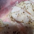 にゃる餅★'s cooksnap of when they made レンジで鶏ハム♪鶏むね肉と塩麹とレモン汁.