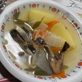 砂まゆ's cooksnap of when they made 糠ニシンの三平汁。.