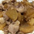 あめ589's cooksnap of when they made 簡単！肉じゃがより肉大根☆.