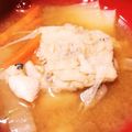 ミュンペン's cooksnap of when they made タイおばあちゃん直伝「たらのあら汁」.