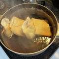 しのちん♡'s cooksnap of when they made 簡単に作れる♪とろ～り半熟たまご巾着.