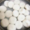 ぽぽりん's cooksnap of when they made 簡単お月見デザートフワフワ豆腐白玉白玉粉.