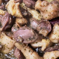 ふぁんころ's cooksnap of when they made 砂肝とエリンギのガーリック炒め.