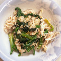 lazy8's cooksnap of when they made ささみとほうれん草のごま和え.