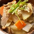 猫は正義's cooksnap of when they made ぽん助流簡単激ウマ豚汁のアルティメット版.
