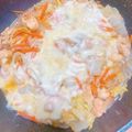 プー♡'s cooksnap of when they made 簡単ささみと白菜のチーズタッカルビ♪.