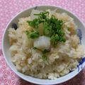 ピンクのたまご's cooksnap of when they made 長芋の炊き込みご飯.