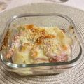 aki42's cooksnap of when they made 大根とハムのグラタン.