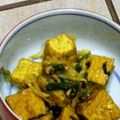 ケンチャナヨ～'s cooksnap of when they made 簡単！！厚揚げ豆腐ともやしのカレー炒め.