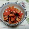レオミウ's cooksnap of when they made トマトと塩昆布のさっぱりごまサラダ.
