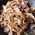 ぽんぽこ♩'s cooksnap of when they made 作りおき＊牛ごぼうのしぐれ煮.