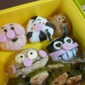 yuu☆cocoママ's cooksnap of when they made カレー味！カレーパンマンおにぎりの作り方.