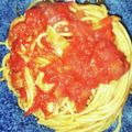 ちゃちゅ2's cooksnap of when they made ベーコンのトマトチーズパスタ.