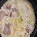 マウレバァ's cooksnap of when they made 鮭ときのこのまろやか豆乳鍋.