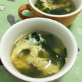 赤い電話's cooksnap of when they made 超簡単！和風たまごスープ.