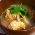 ちょこふみ's cooksnap of when they made 鶏だんごの味噌スープ♪.