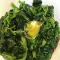 saki1010's cooksnap of when they made 映える副菜　月見ほうれん草.