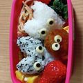 しぃーーーか's cooksnap of when they made 簡単！キャラ弁当☆中トトロ＆小トトロ♪.