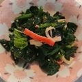 precious☆'s cooksnap of when they made ほうれん草救済！海苔入りナムル☆作り置き.