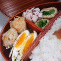 chikoco☆'s cooksnap of when they made ✿ほうれん草の油揚げ巻き✿.