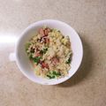 linhua's cooksnap of when they made 豆苗とウインナーのチャーハン.