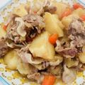 ♪ひつじ's cooksnap of when they made 炊飯器で簡単調理☆定番肉じゃが。.