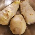 ＊amor＊'s cooksnap of when they made ★祝！話題入★レンジで簡単☆里芋の皮むき.