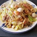 たんたん　's cooksnap of when they made 皿うどん♡付属の調味料にちょい足しで美味.