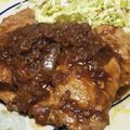 たんたん　's cooksnap of when they made トンテキ（甘め）.