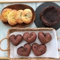 ま・д・な's cooksnap of when they made ハートのチョコパン♡.