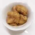 co☆Disney's cooksnap of when they made 鶏皮の醤油煮.