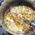 ♡greentea♡'s cooksnap of when they made 炒飯に！本格中華スープ♪.