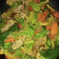 クックKXJBZJ☆'s cooksnap of when they made 赤味噌と厚揚げで回鍋肉風に.