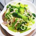 まみりんまま's cooksnap of when they made 芽キャベツとベーコンのパスタ.